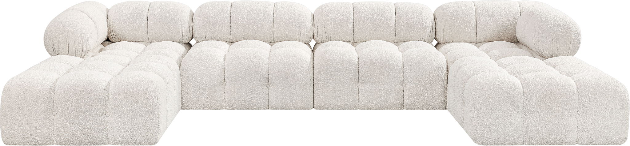 Ames - 6 Piece Fabric Modular U-Shaped Sectional - Urban Living Furniture (Los Angeles, CA)