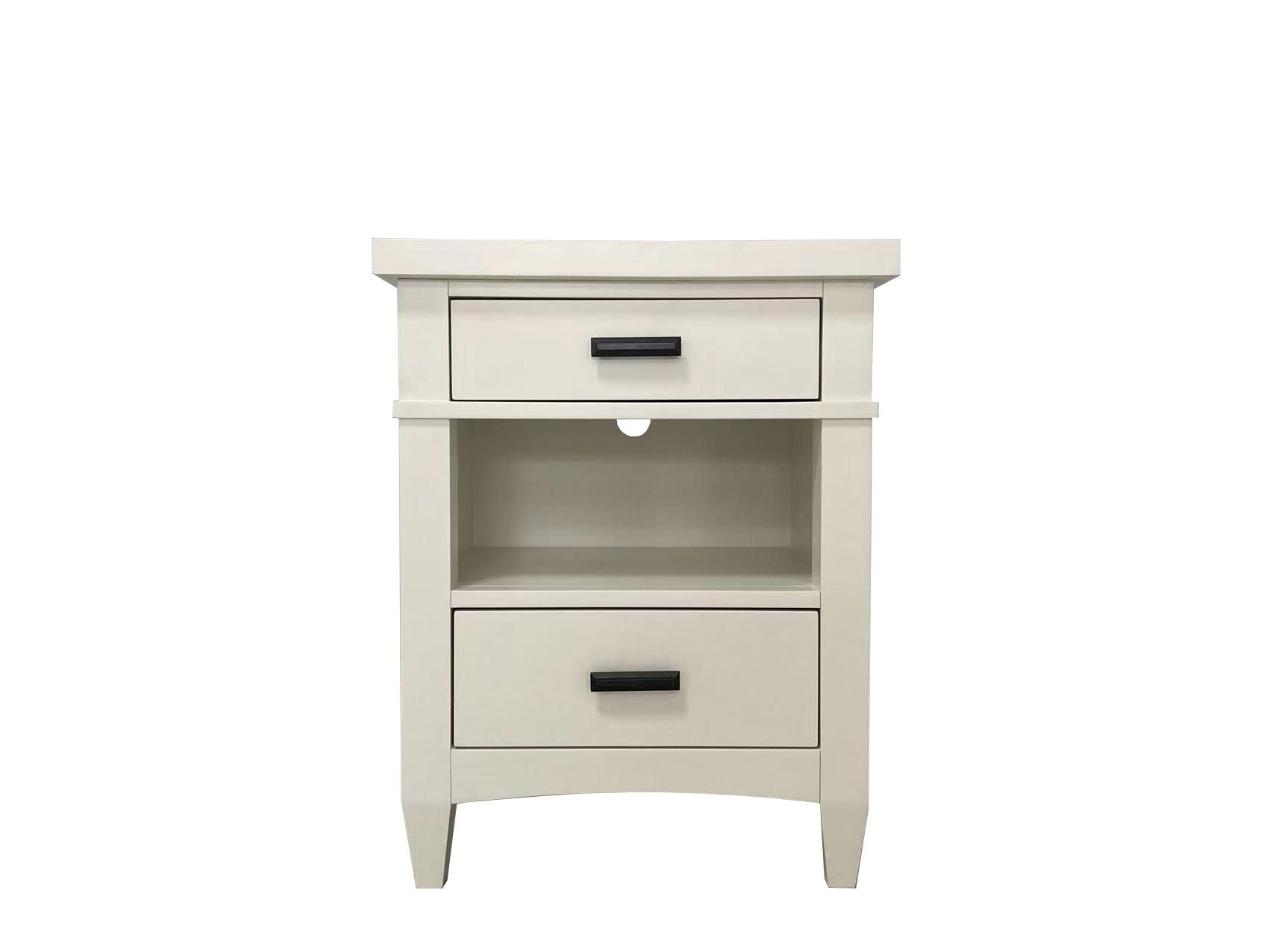Americana Modern Bedroom - 2 Drawer Nightstand - Urban Living Furniture (Los Angeles, CA)