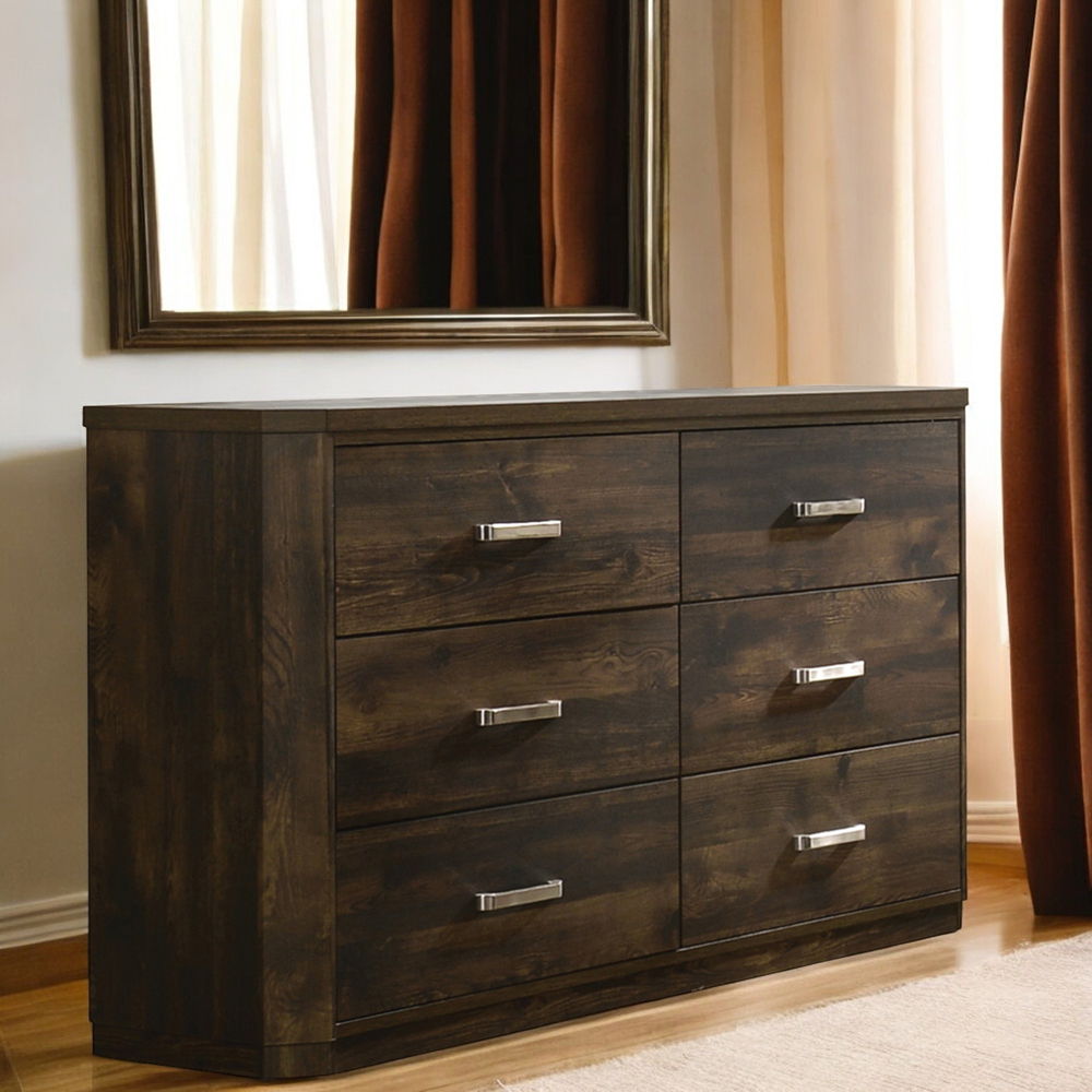 Elettra - Dresser - Rustic Walnut - Urban Living Furniture (Los Angeles, CA)
