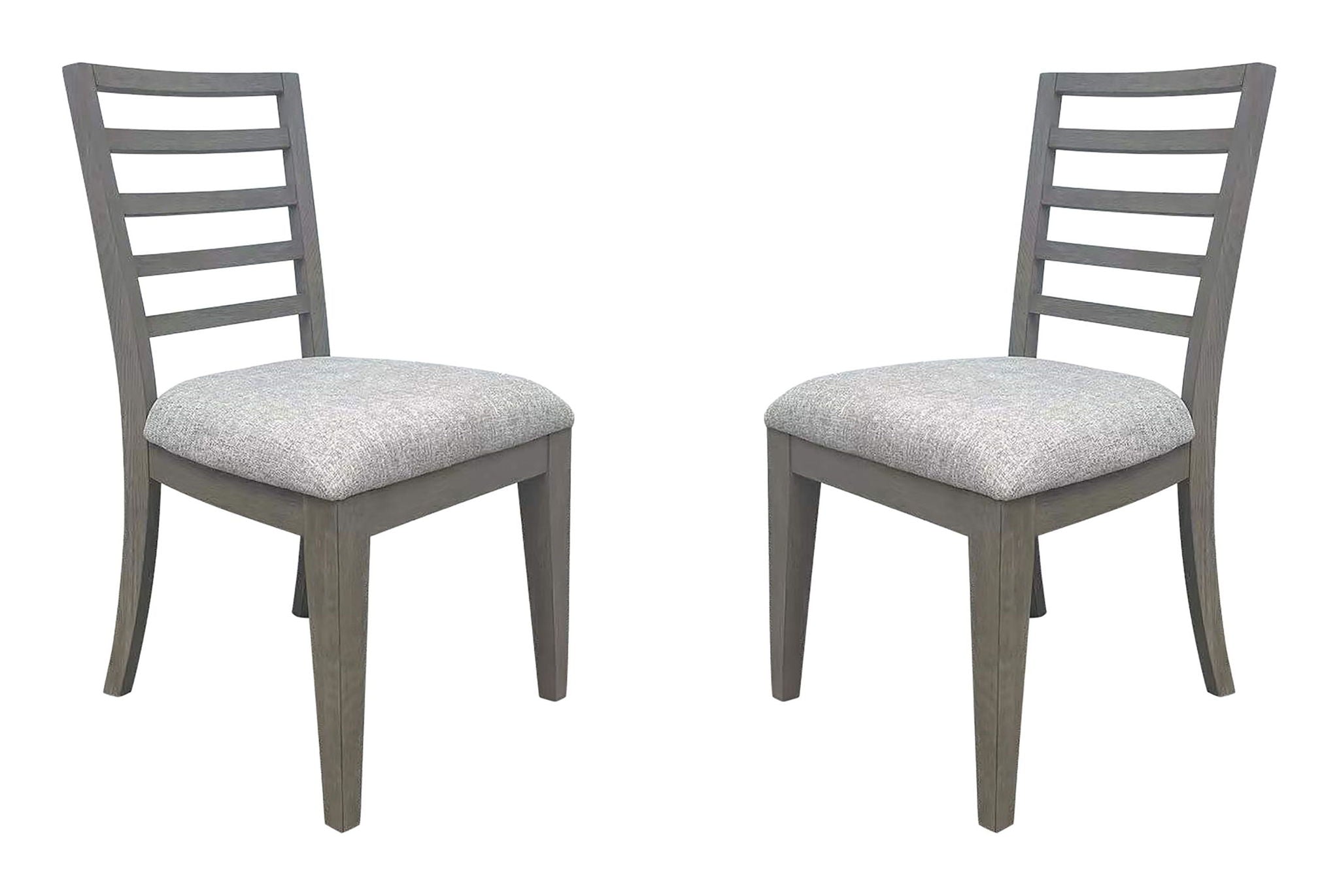 Pure Modern Dining - Ladder Back Dining Chair (Set of 2) - Moonstone