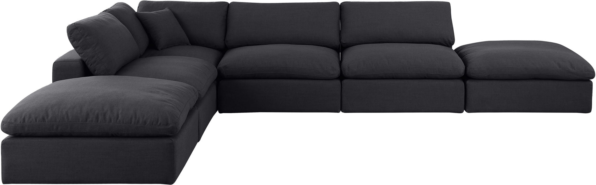 Comfy - 6 Piece Linen Modular Sectional - Urban Living Furniture (Los Angeles, CA)