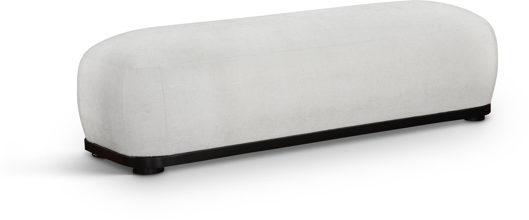 Calum - Bench - Black Frame - Urban Living Furniture (Los Angeles, CA)