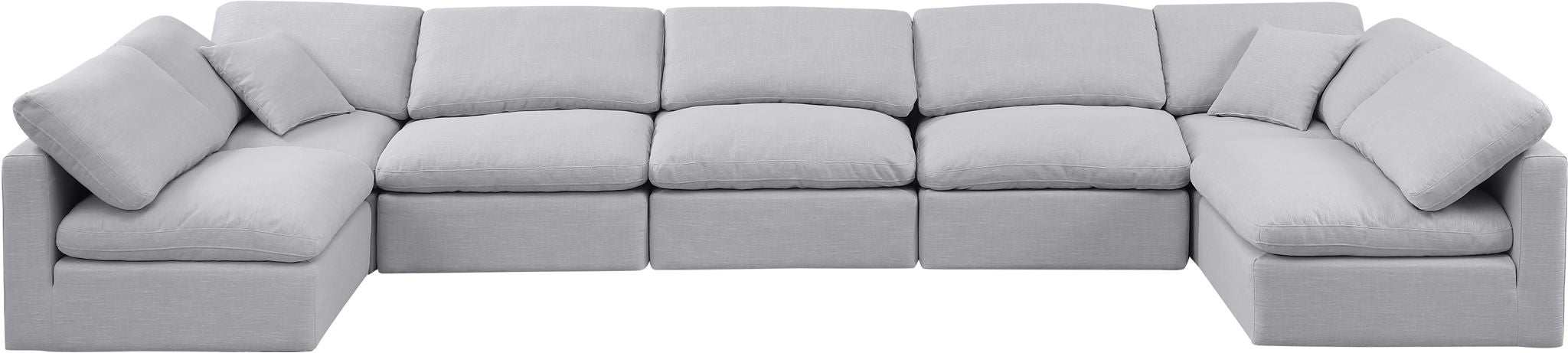 Indulge - Linen 7 Piece Modular U-Shaped Sectional - Urban Living Furniture (Los Angeles, CA)