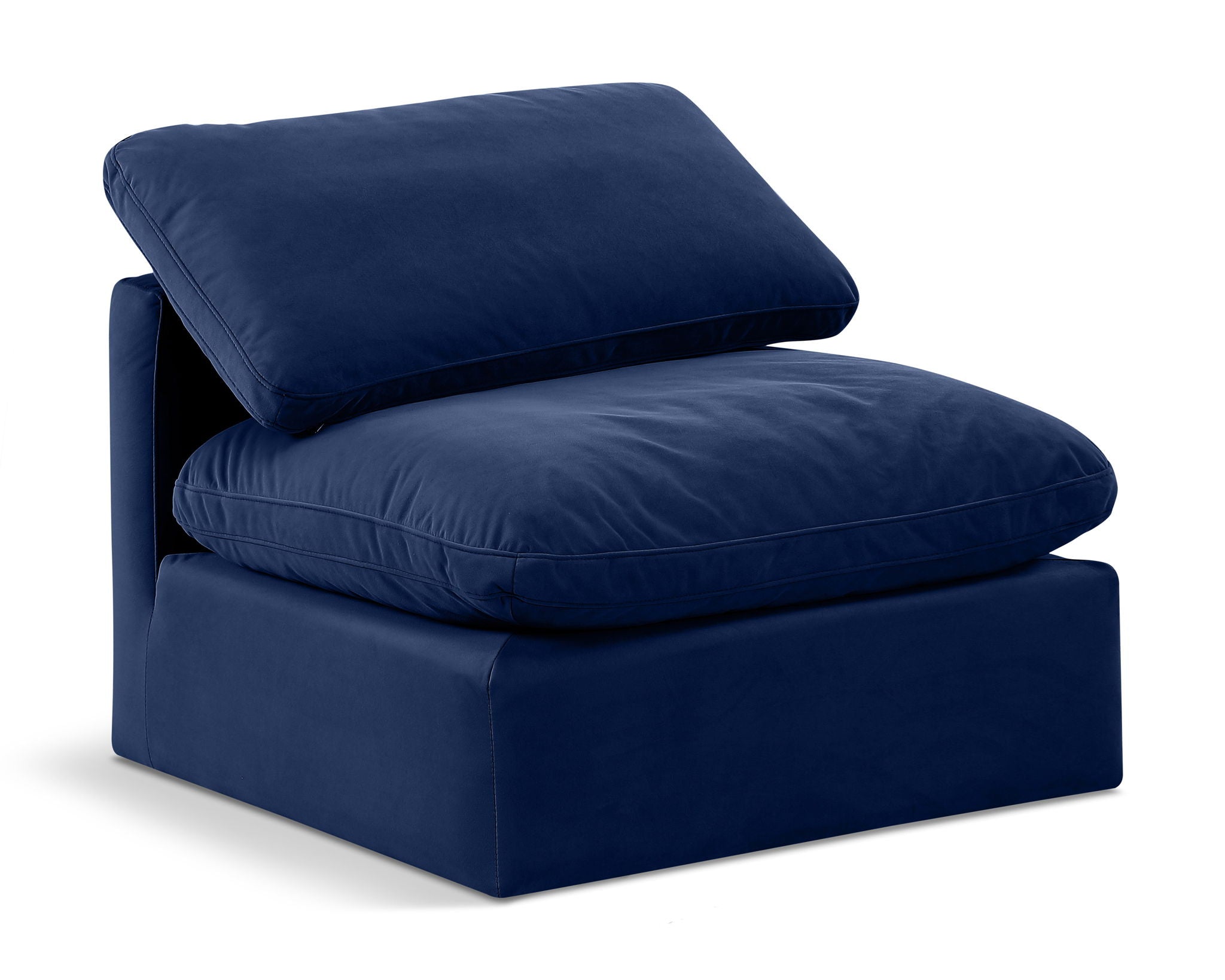 Indulge - Velvet Armless Chair - Urban Living Furniture (Los Angeles, CA)