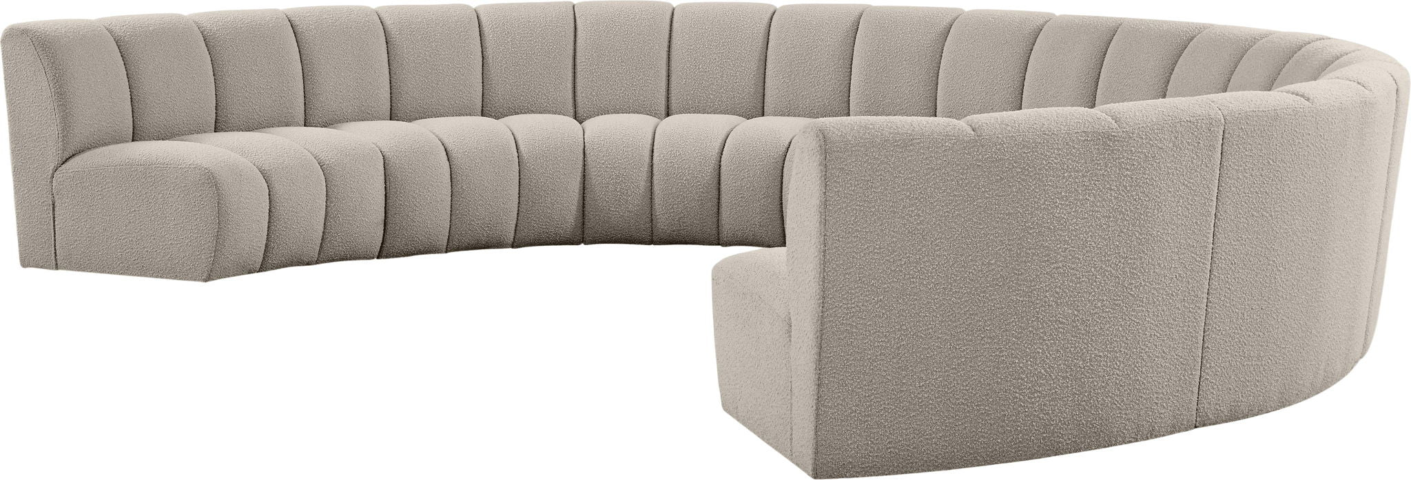 Infinity - 8 Piece Boucle Modular Sectional - Urban Living Furniture (Los Angeles, CA)