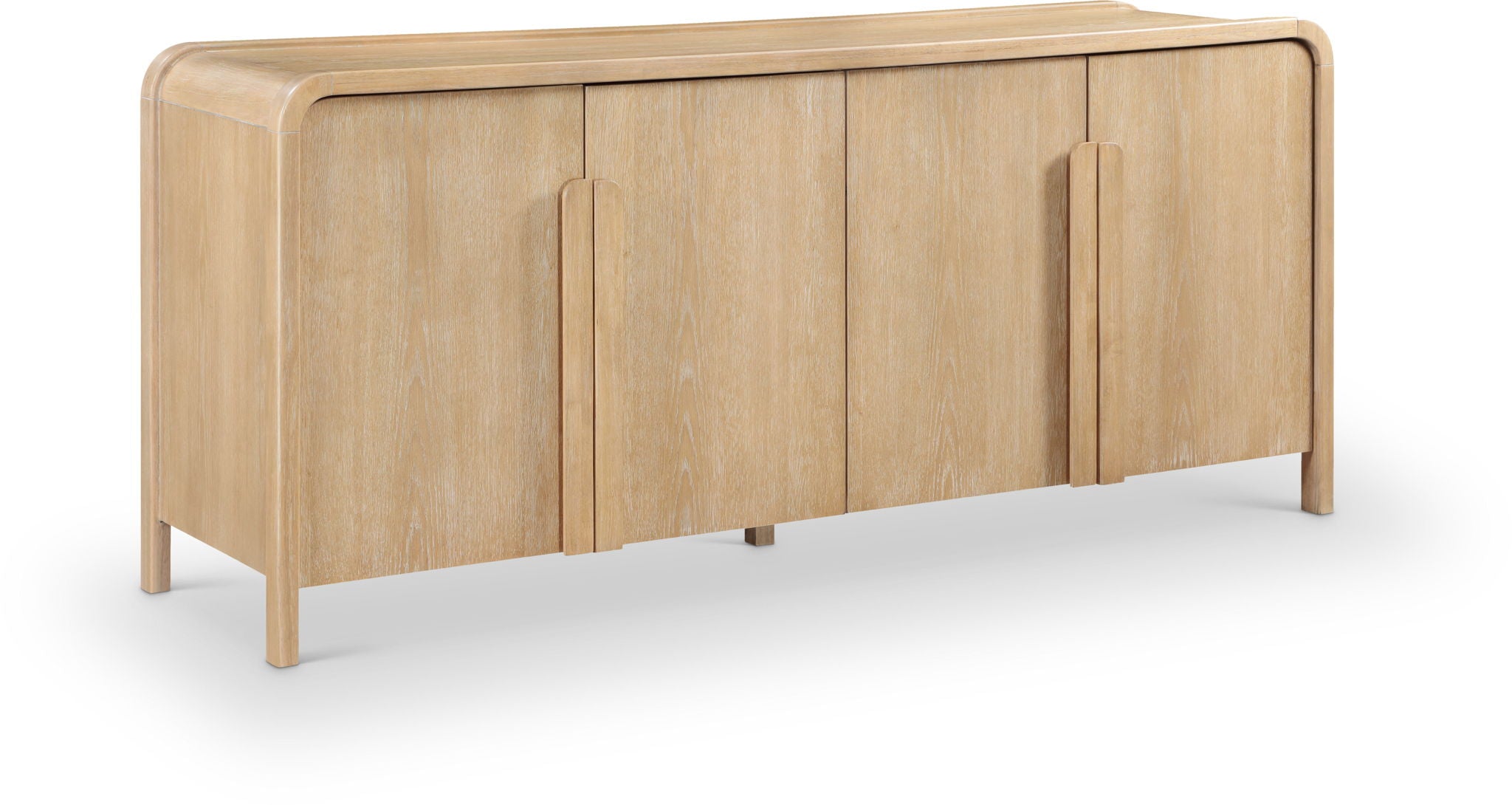 Harmony - Oak Veneer And Solid Wood Sideboard/Buffet - Urban Living Furniture (Los Angeles, CA)