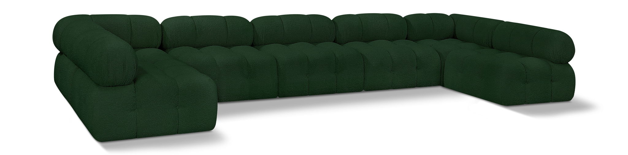 Ames - 7 Piece Boucle Fabric Modular Sectional - Urban Living Furniture (Los Angeles, CA)
