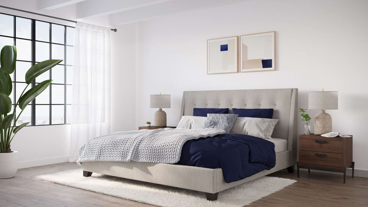 Madera - Upholstered Platform Bed