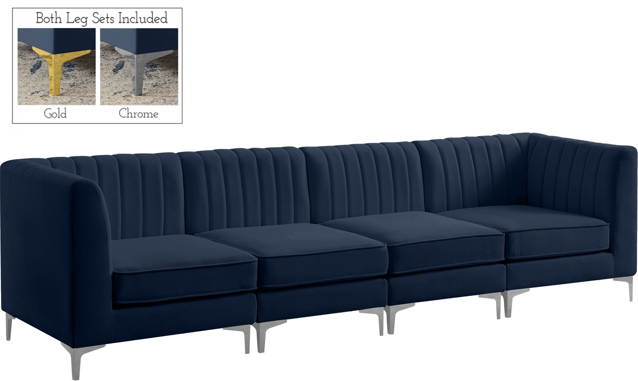 Alina - Modular 4 Seat Sofa - Urban Living Furniture (Los Angeles, CA)