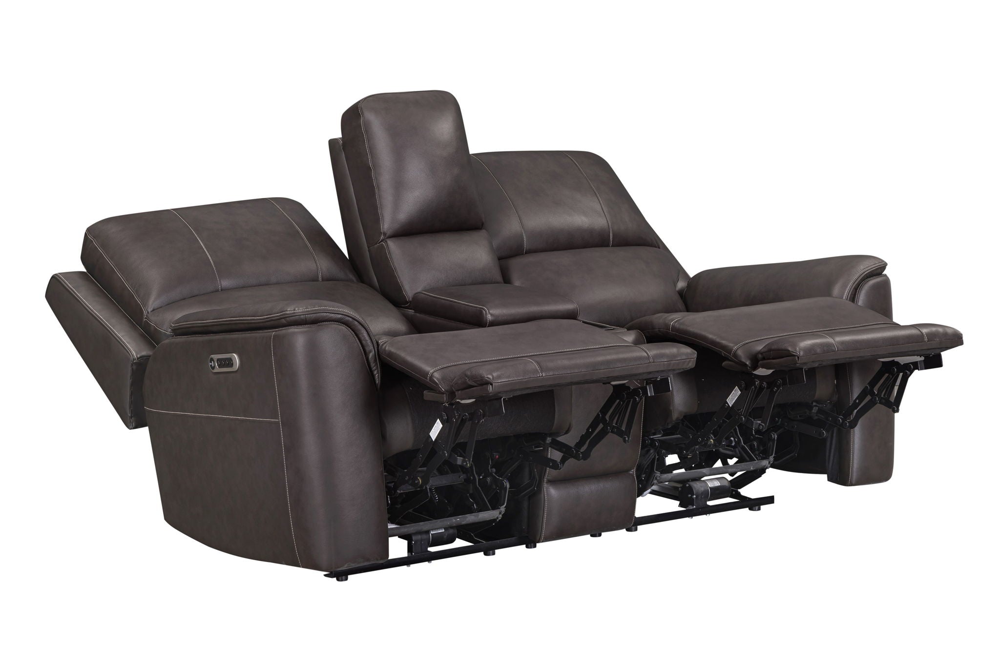 Easton - Zero Gravity Power Reclining Tilt Console Loveseat P3 - Urban Living Furniture (Los Angeles, CA)
