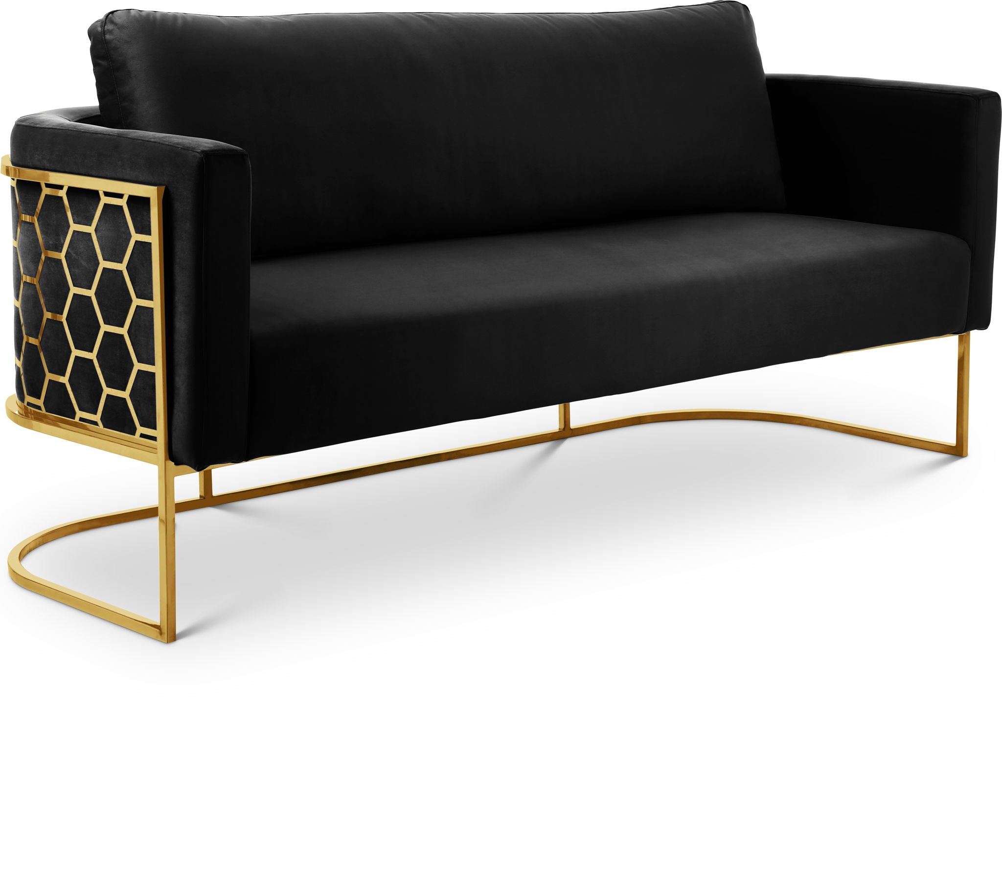 Casa - Sofa with Gold Legs - Urban Living Furniture (Los Angeles, CA)