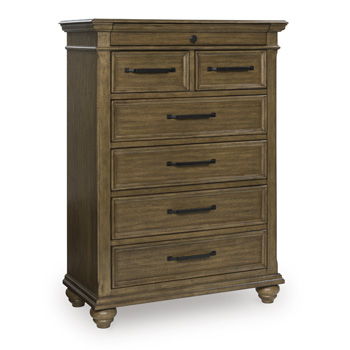 Karallin - Seven Drawer Chest - Medium Brown - Urban Living Furniture (Los Angeles, CA)