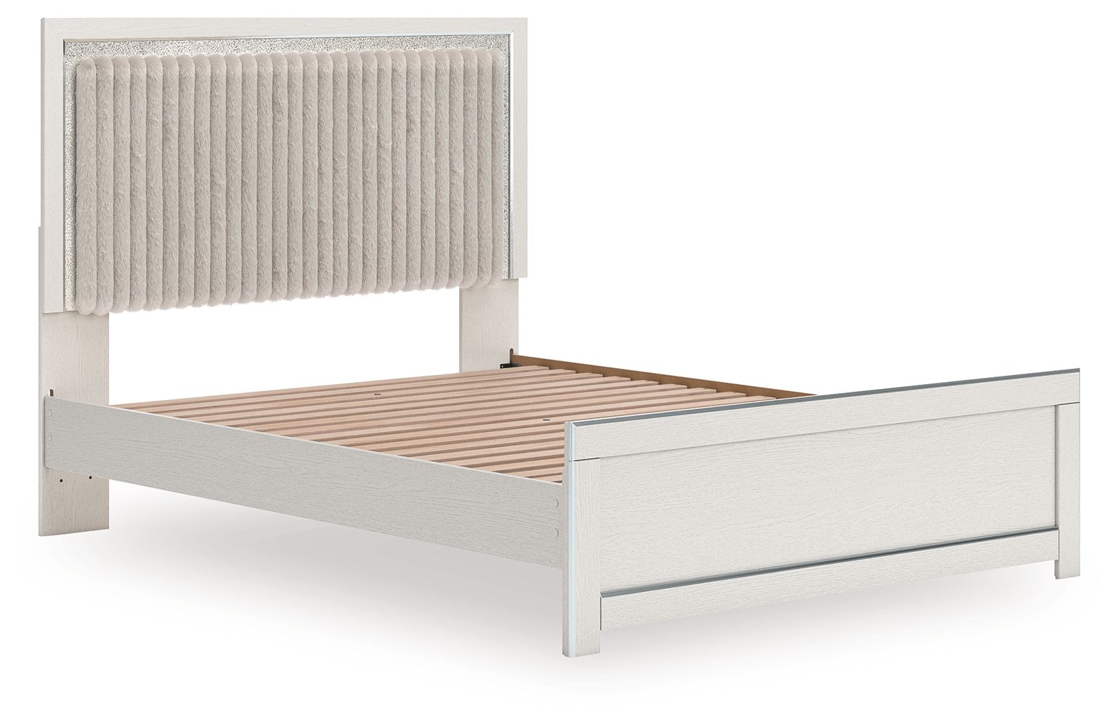 Zuraleus - Upholstered Panel Platform Bed With Roll Slats - Urban Living Furniture (Los Angeles, CA)