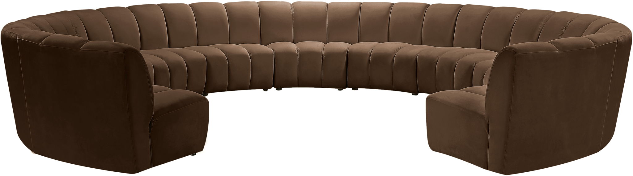 Infinity - 11 Piece Velvet Modular Sectional - Urban Living Furniture (Los Angeles, CA)