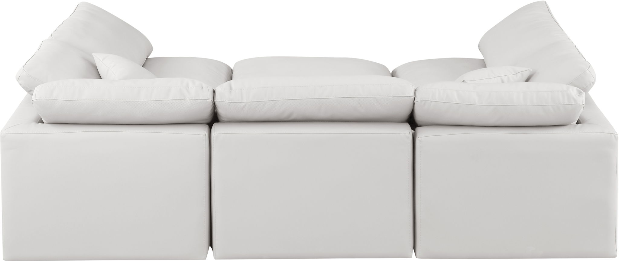 Indulge - Faux Leather 6 Piece Modular Sectional - Urban Living Furniture (Los Angeles, CA)