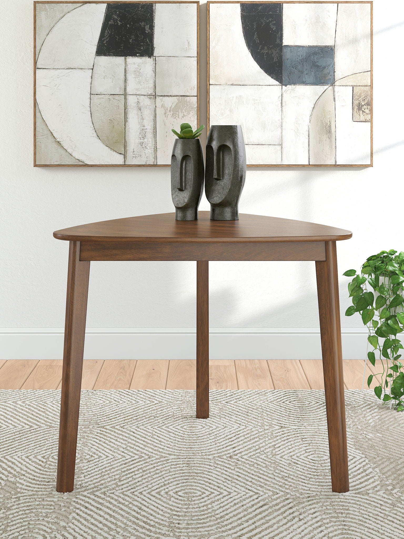 Tameride - Triangle Dining Room Table - Brown - Urban Living Furniture (Los Angeles, CA)