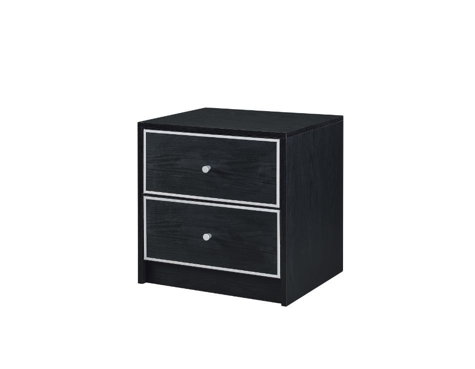 Jabir - Accent Table - Black & Silver - Urban Living Furniture (Los Angeles, CA)