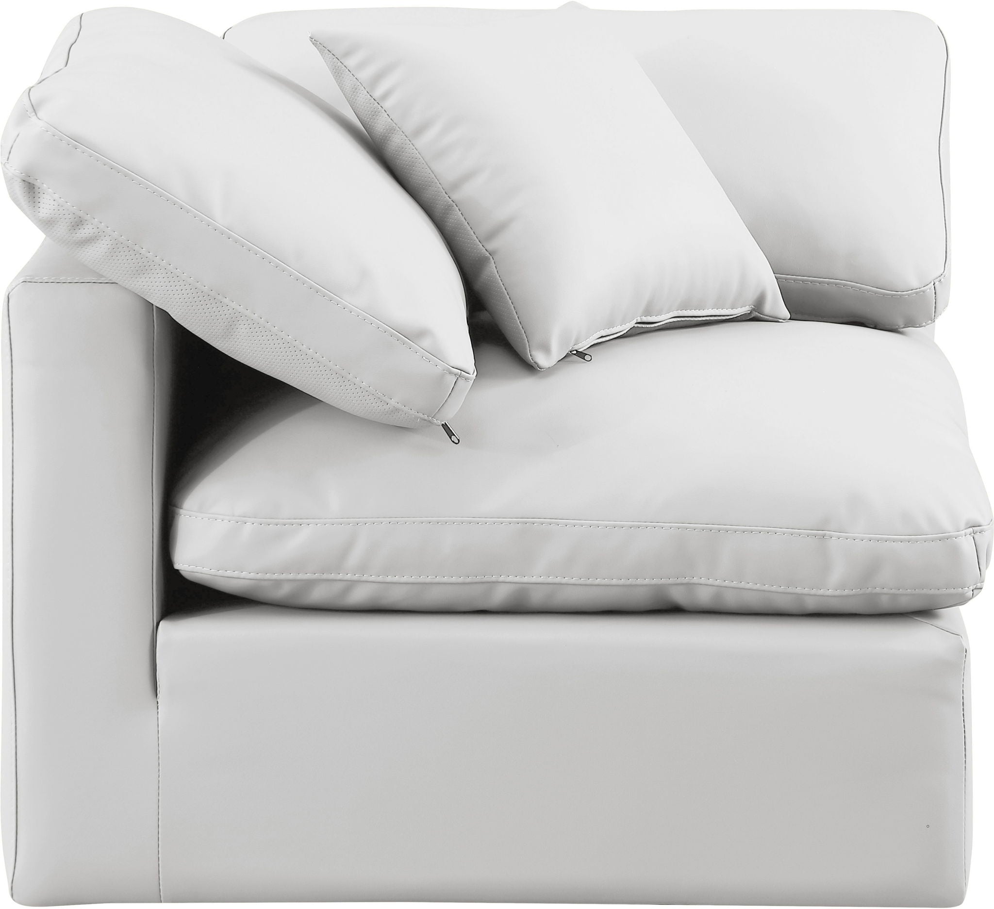 Indulge - Faux Leather Corner Chair - Urban Living Furniture (Los Angeles, CA)