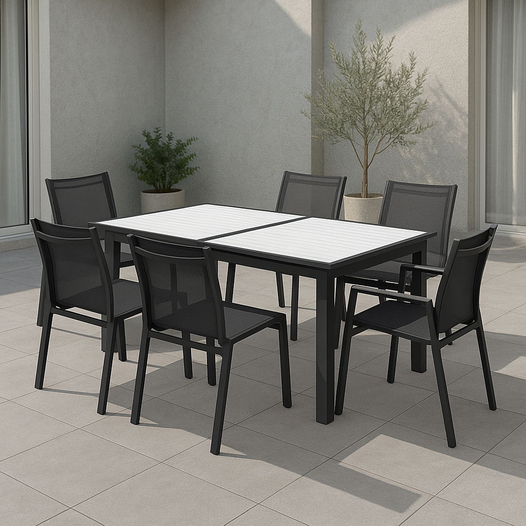 Nizuc - Outdoor Patio Extendable Dining Table - Urban Living Furniture (Los Angeles, CA)