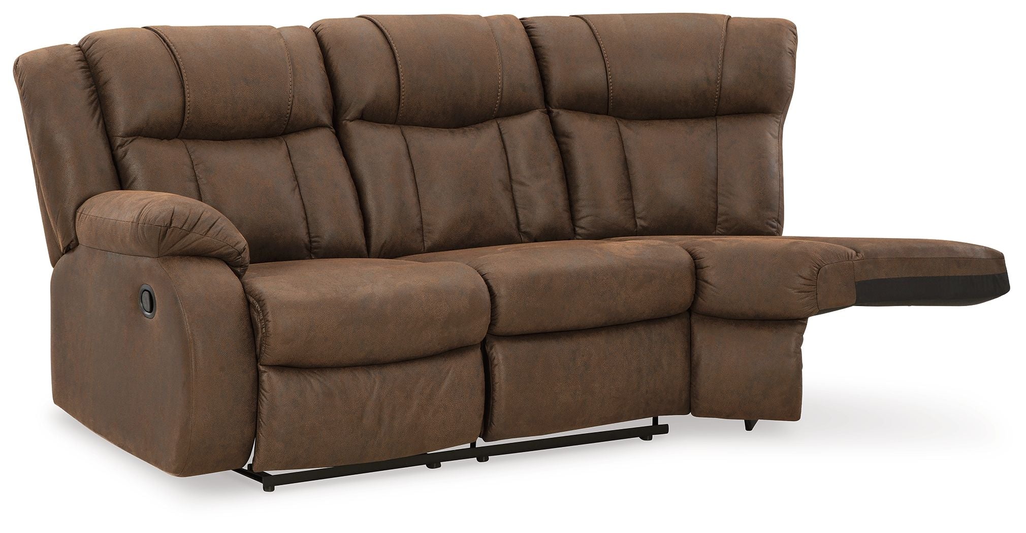 Trail Boys - Walnut - Laf Reclining Loveseat - Urban Living Furniture (Los Angeles, CA)
