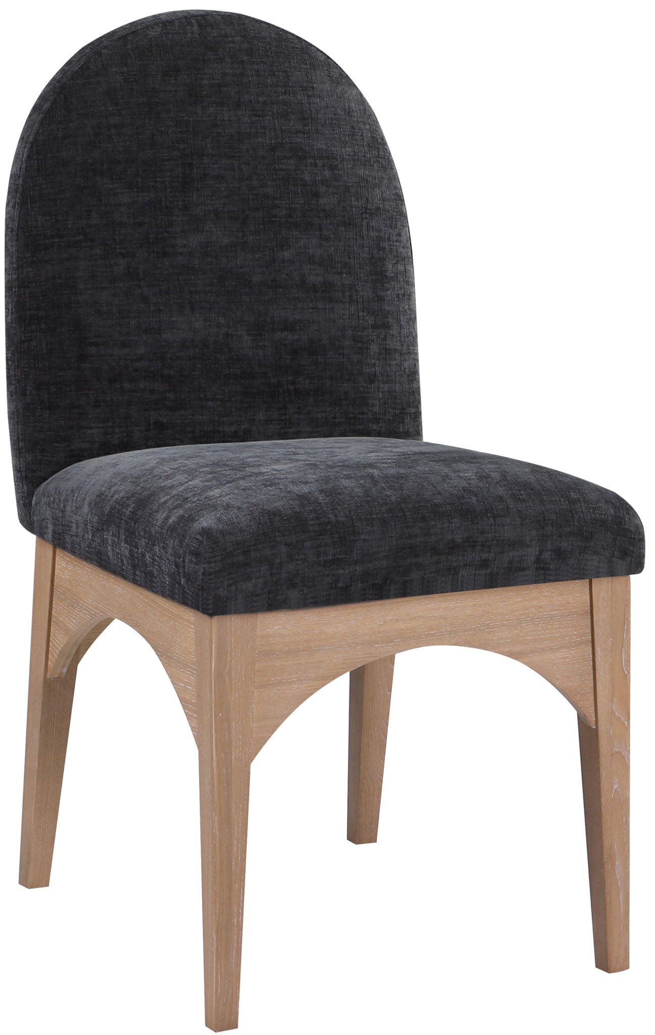 Waldorf - Chenille Dining Side Chair With Natural Legs - Urban Living Furniture (Los Angeles, CA)