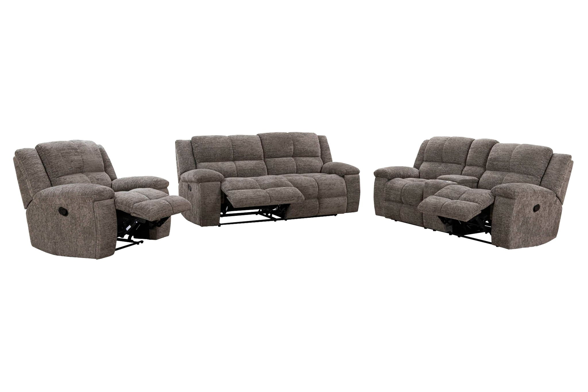 Buster - Manual Glider Reclining Sofa Set - Urban Living Furniture (Los Angeles, CA)