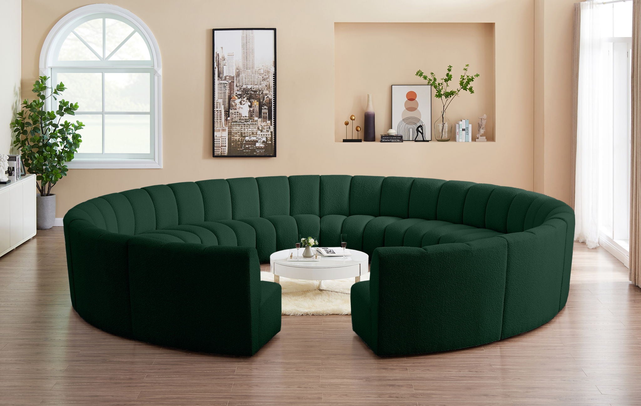 Infinity - 12 Piece Boucle Modular Sectional - Urban Living Furniture (Los Angeles, CA)