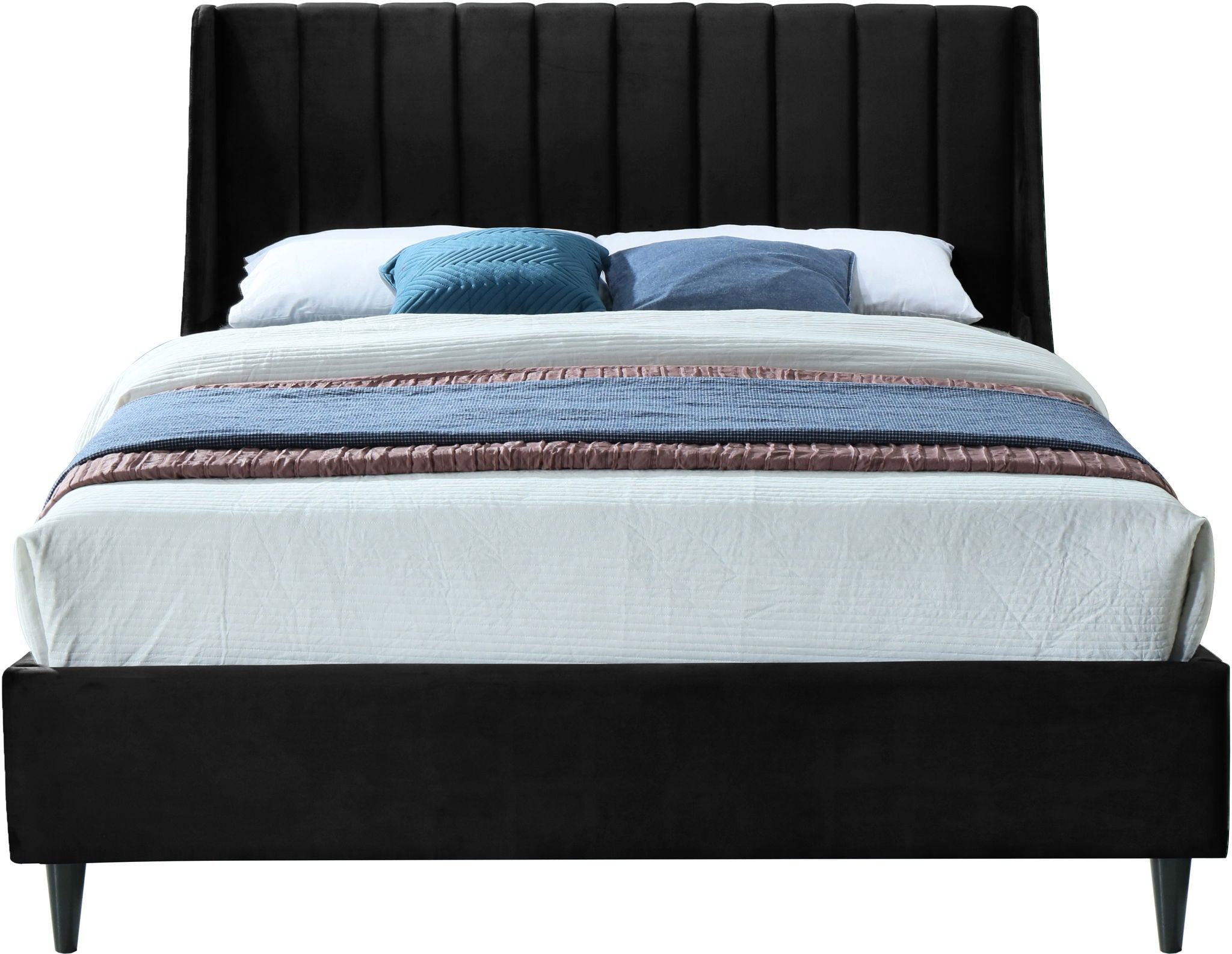 Eva - Velvet Bed - Urban Living Furniture (Los Angeles, CA)