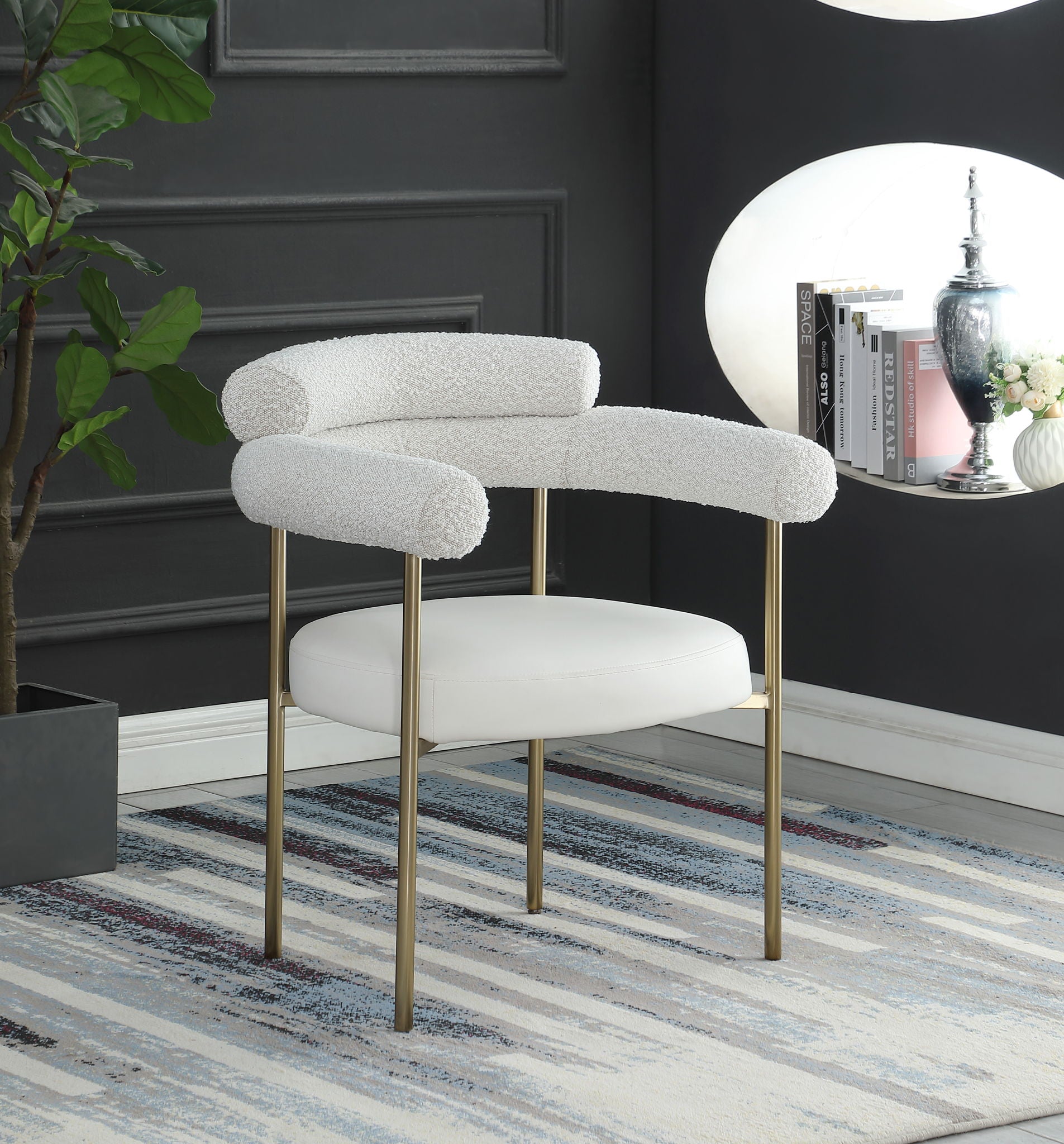 Blake - Dining Chair With Bronze Legs (Set of 2) - Urban Living Furniture (Los Angeles, CA)