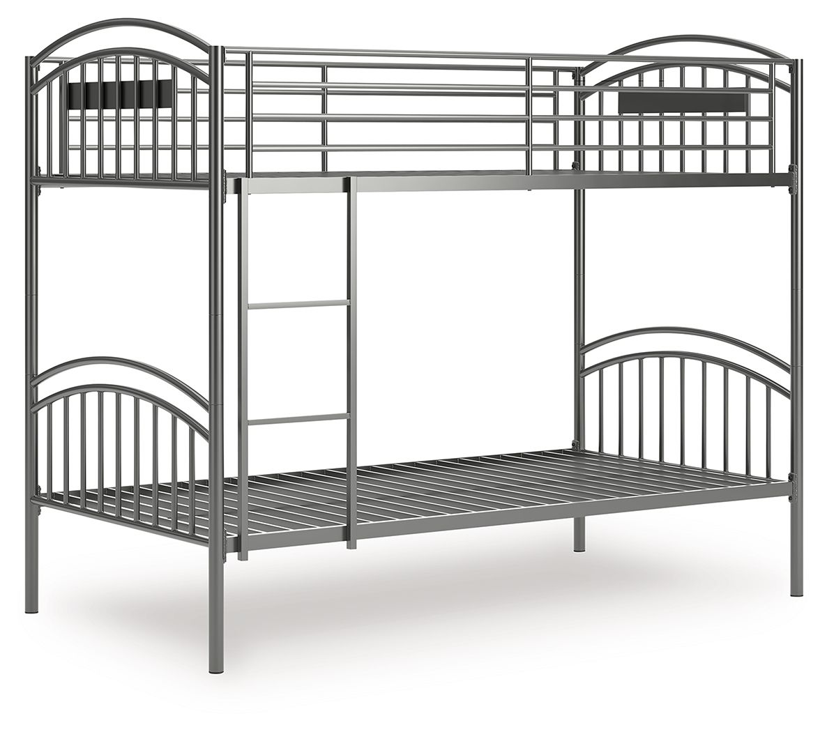 Lanceburg - Gray - Twin/Twin Bunk Bed With Ladder - Urban Living Furniture (Los Angeles, CA)