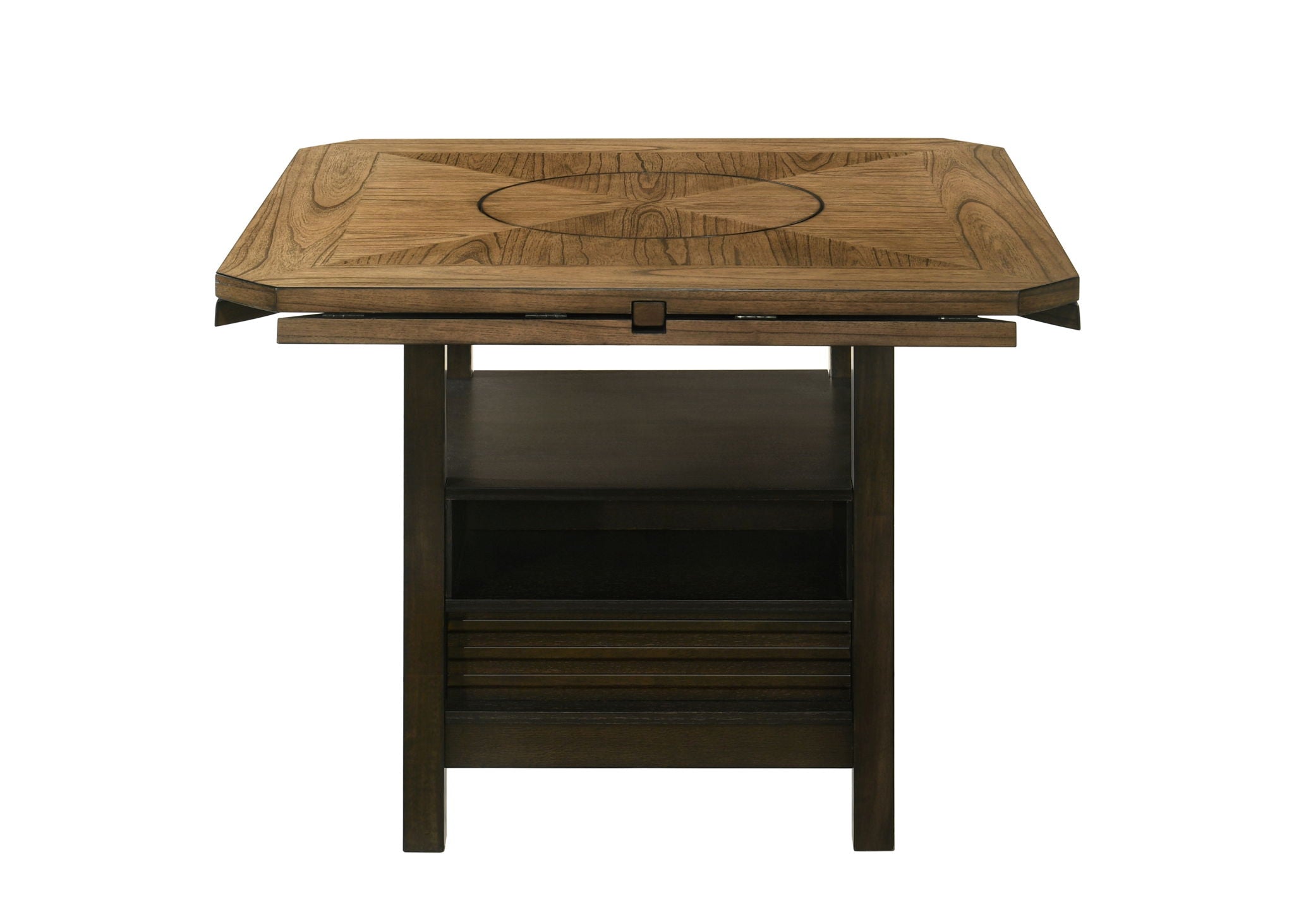 Oakly - Counter Height Table - Charcoal / Light Brown - Urban Living Furniture (Los Angeles, CA)