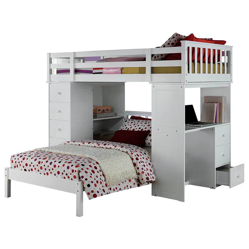 Freya - Twin Bed - White - Urban Living Furniture (Los Angeles, CA)