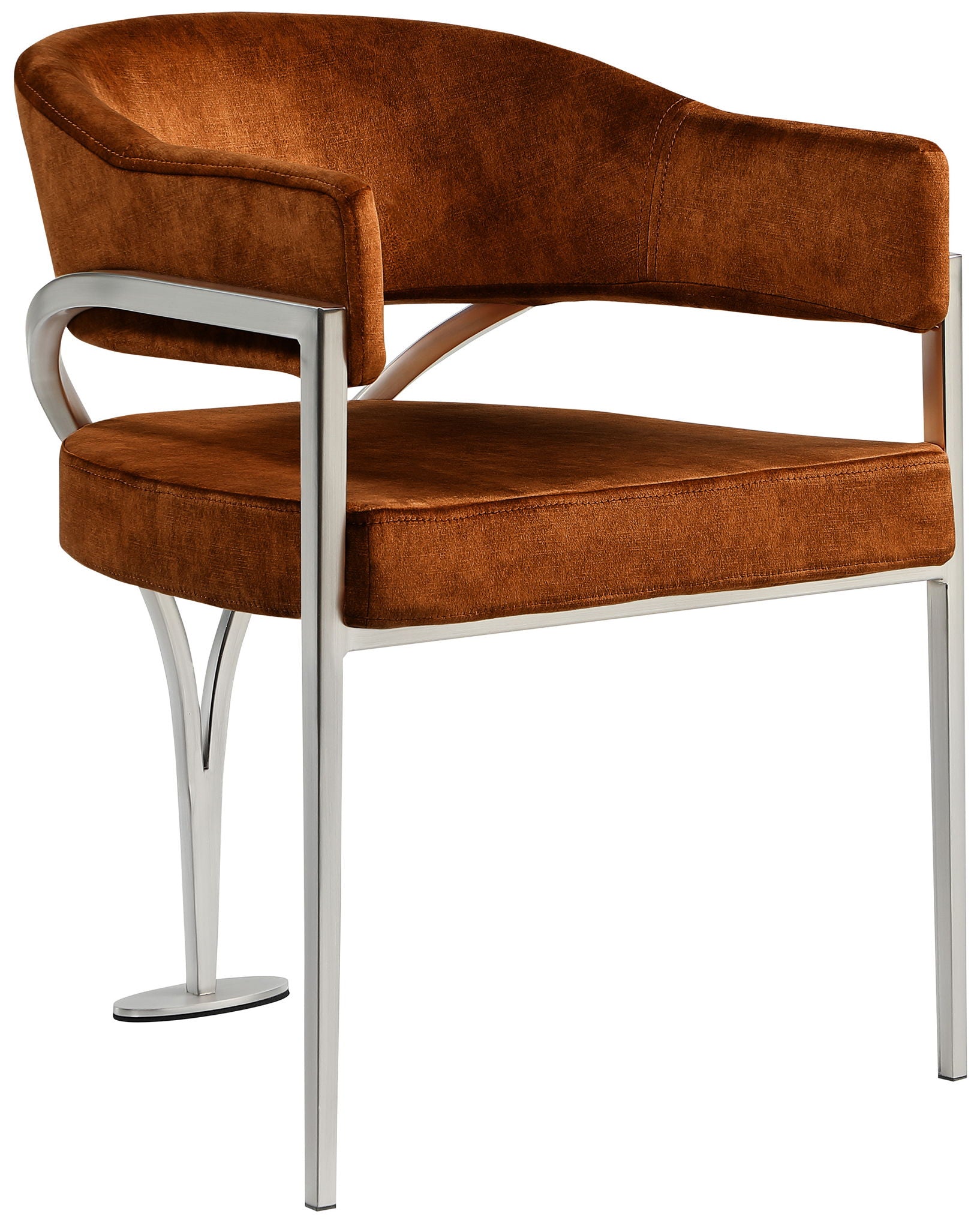 Madelyn - Dining Chair (Set of 2) - Brushed Chrome - Urban Living Furniture (Los Angeles, CA)