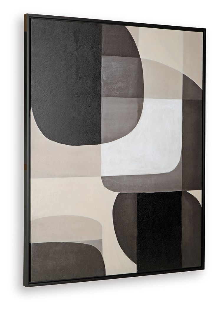 Kesleigh - Black / White - Wall Art - Urban Living Furniture (Los Angeles, CA)
