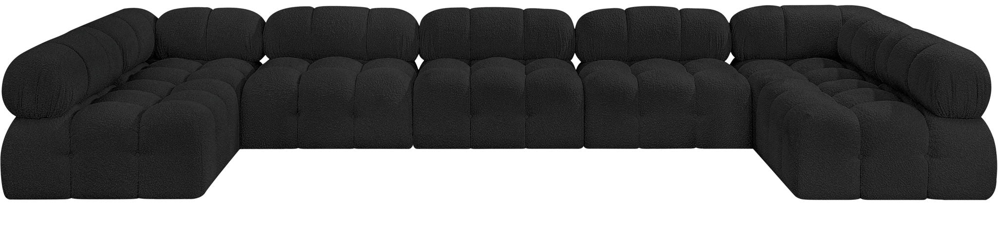 Ames - 7 Piece Boucle Fabric Modular Sectional - Urban Living Furniture (Los Angeles, CA)