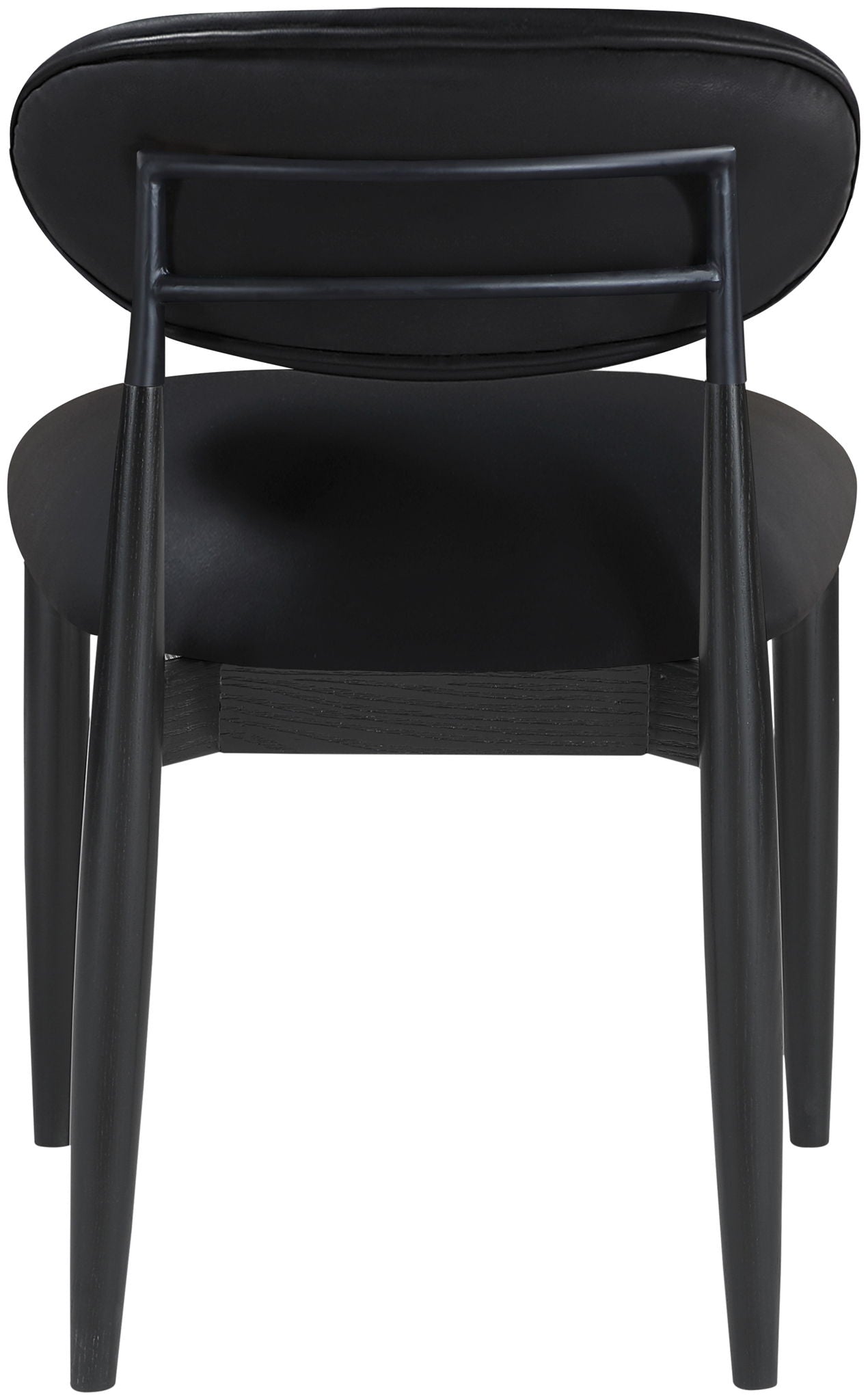 Riccio - Side Chair (Set of 2) - Black Frame - Urban Living Furniture (Los Angeles, CA)