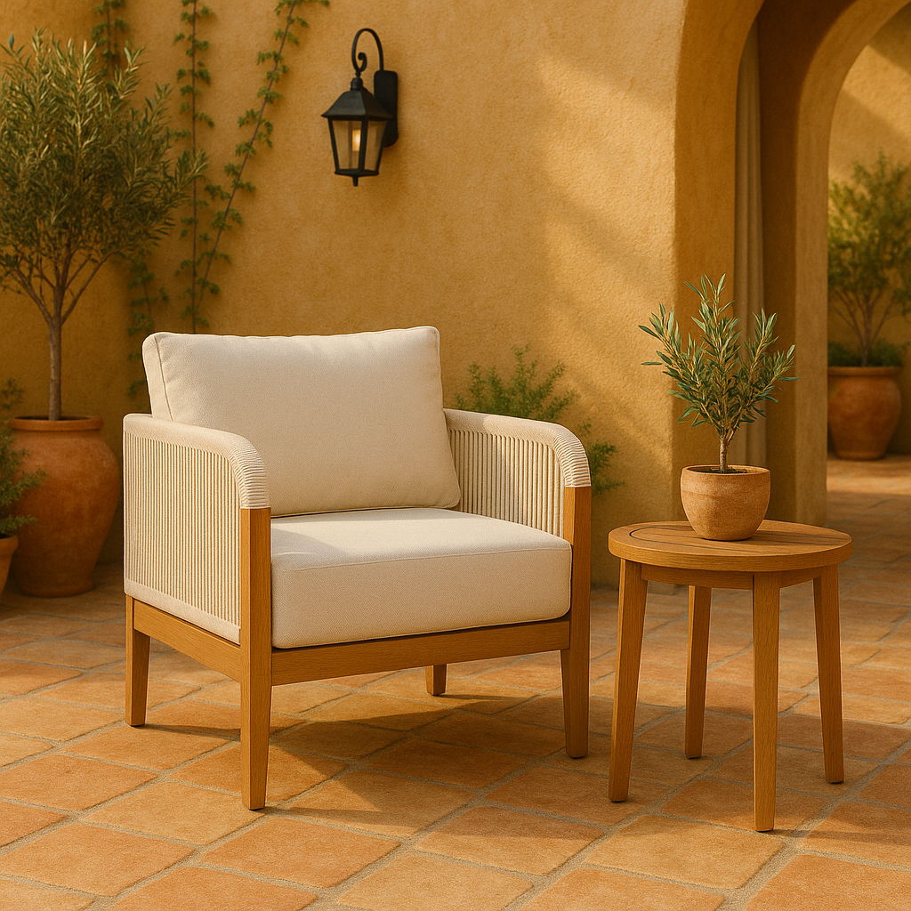 Maui - Water Resistant Outdoor Patio Chair - Urban Living Furniture (Los Angeles, CA)