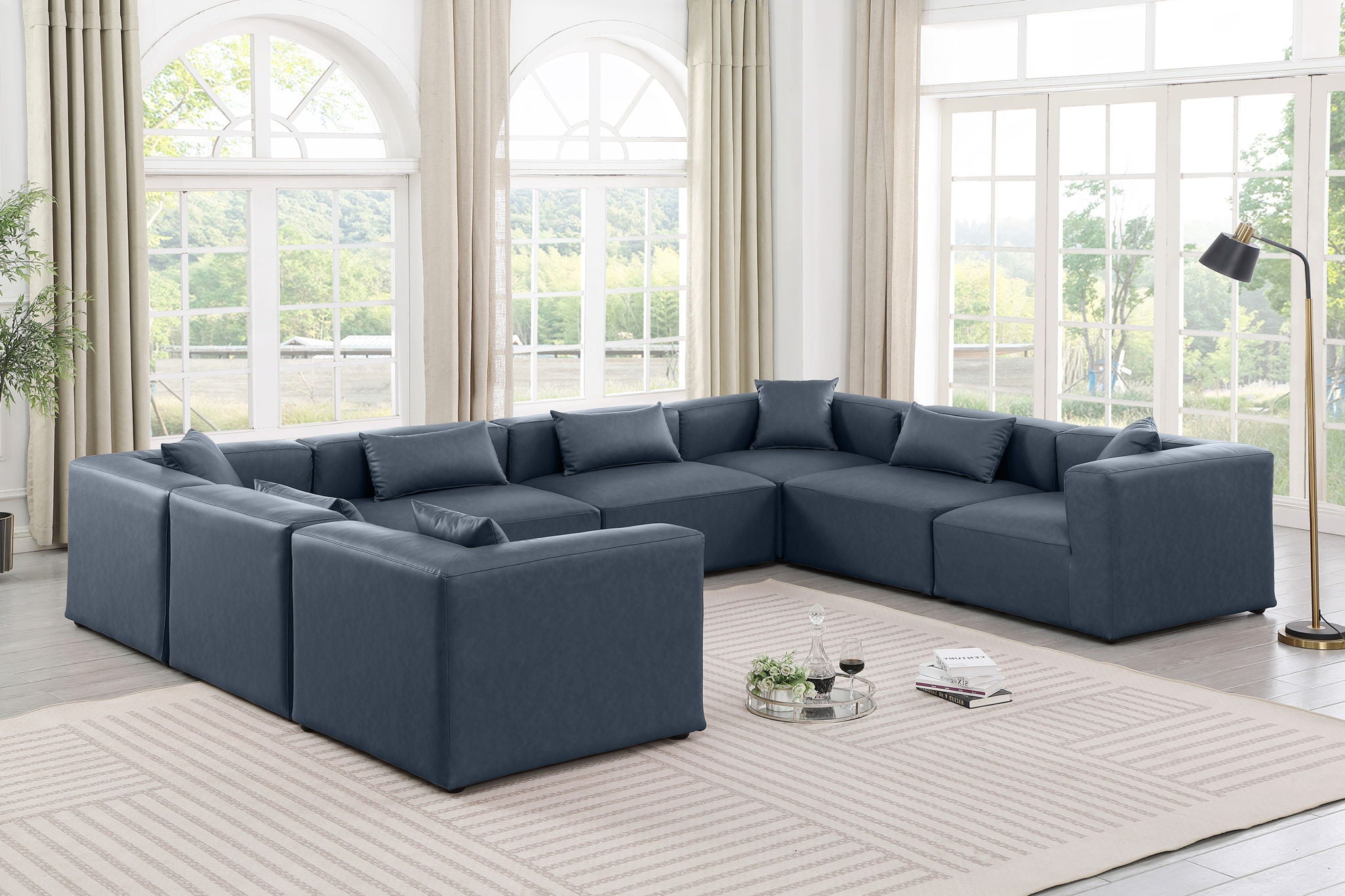 Cube - 8 Piece Modular Sectional - Urban Living Furniture (Los Angeles, CA)