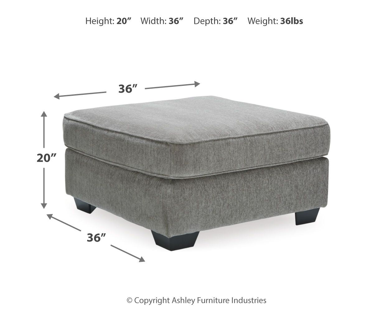 Altari - Accent Ottoman - Urban Living Furniture (Los Angeles, CA)