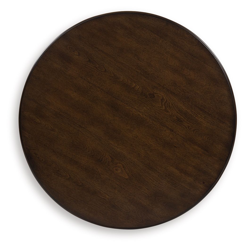 Frallyn - Dark Brown - Round End Table - Urban Living Furniture (Los Angeles, CA)