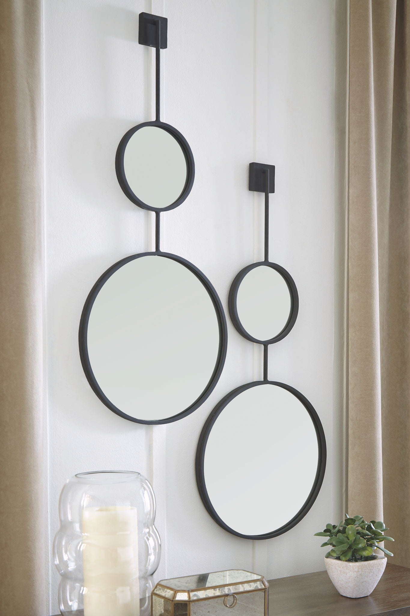 Brewer - Black - Accent Mirror - Urban Living Furniture (Los Angeles, CA)