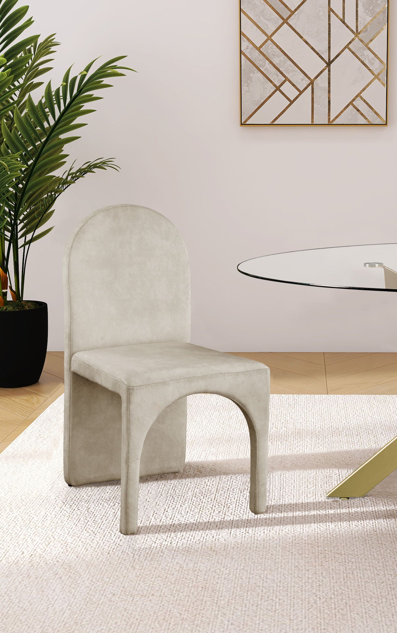 Summer - Dining Side Chair (Set of 2) - Stone - Urban Living Furniture (Los Angeles, CA)