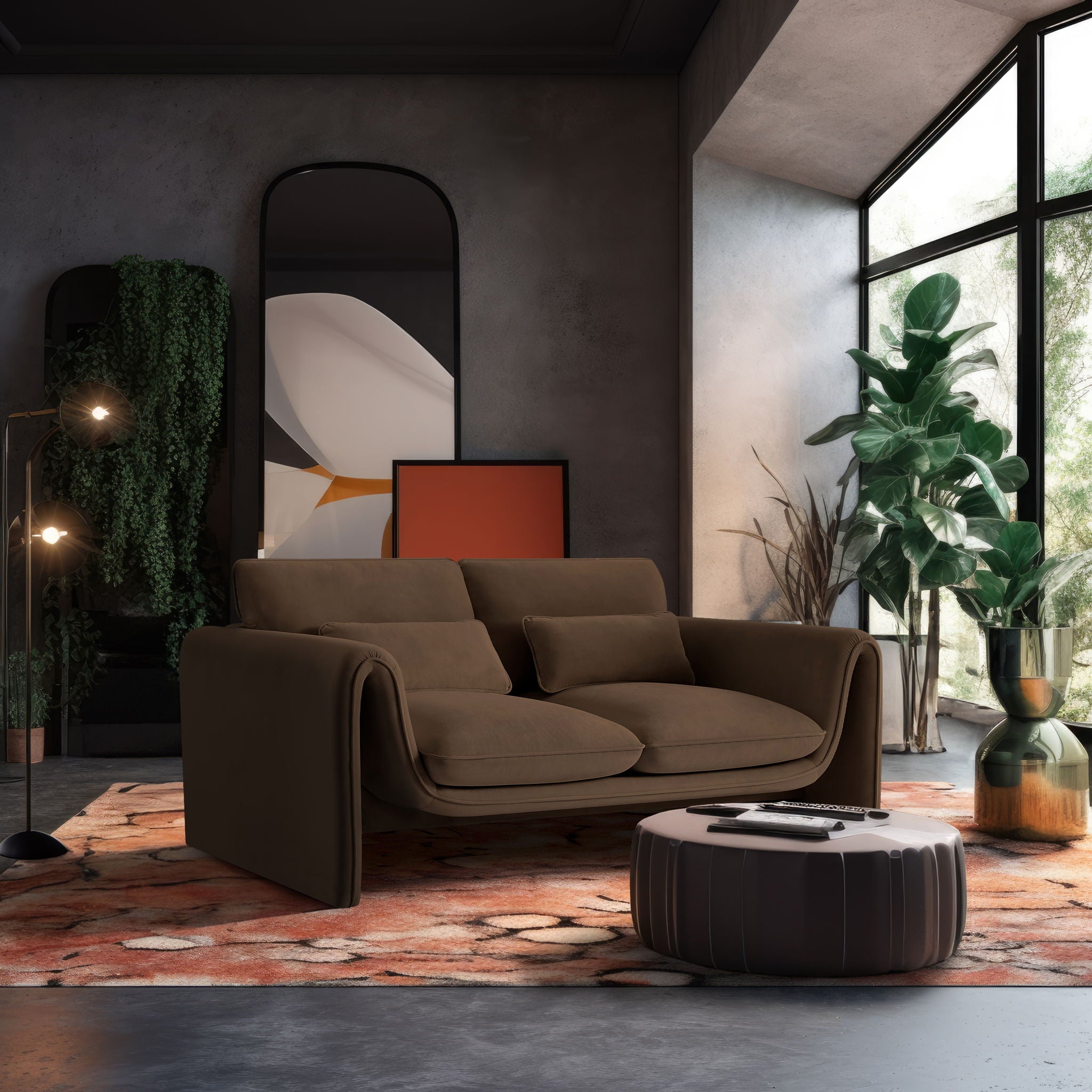 Sloan - Velvet Loveseat - Urban Living Furniture (Los Angeles, CA)