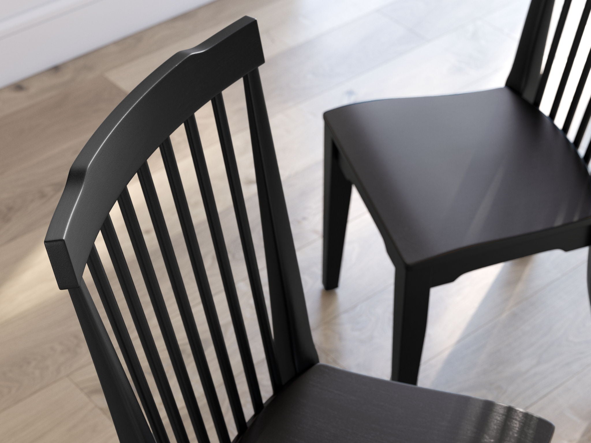 Brenkerton - Black - Dining Room Side Chair (Set of 2) - Urban Living Furniture (Los Angeles, CA)