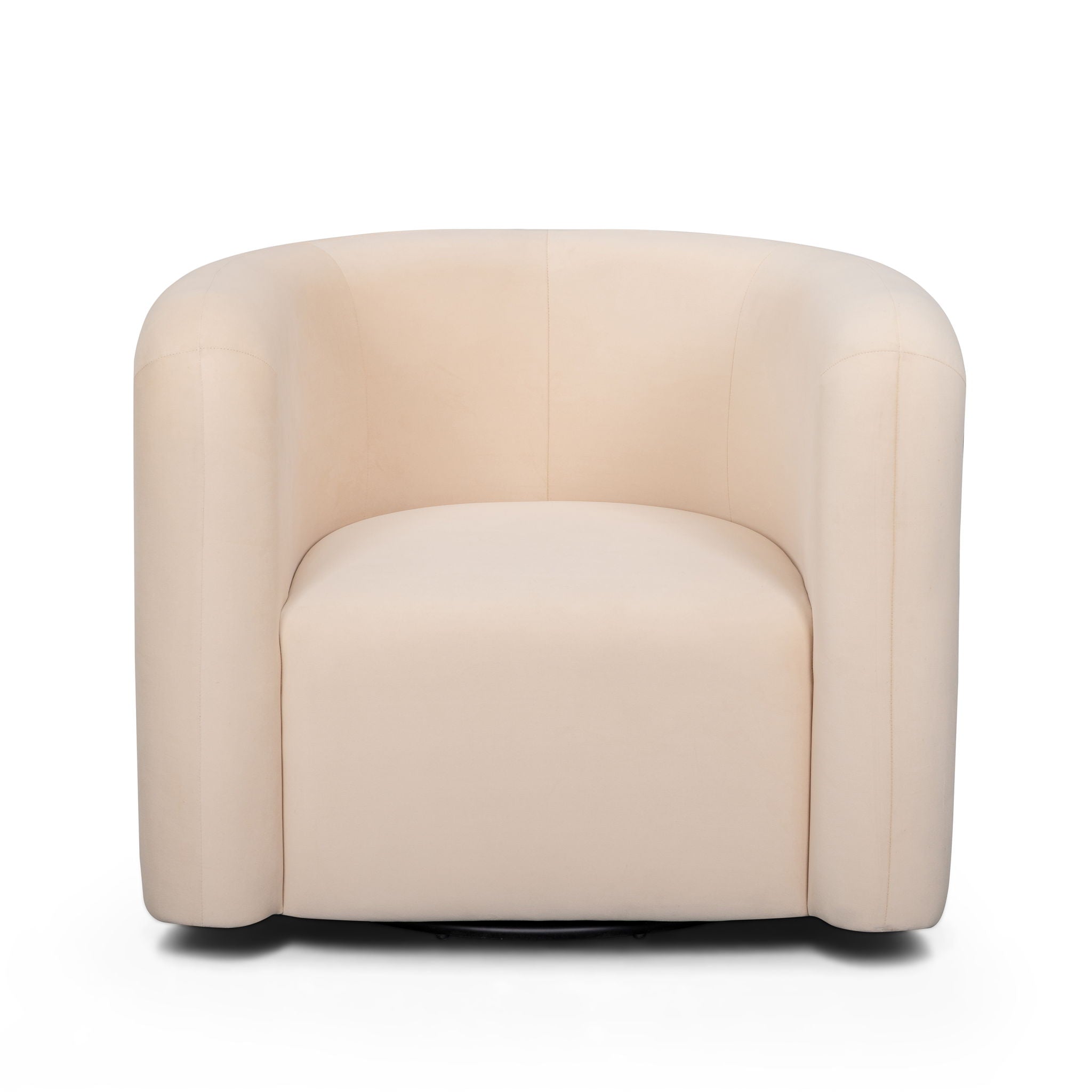 Curves - Velvet Swivel Accent Chair - Urban Living Furniture (Los Angeles, CA)