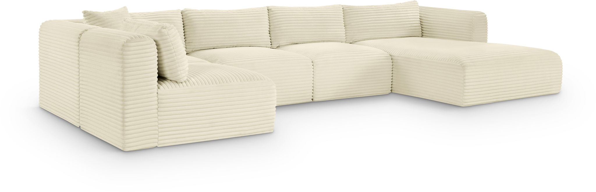 Shaggy - 5 Piece Modular U-Shaped Sectional - Urban Living Furniture (Los Angeles, CA)