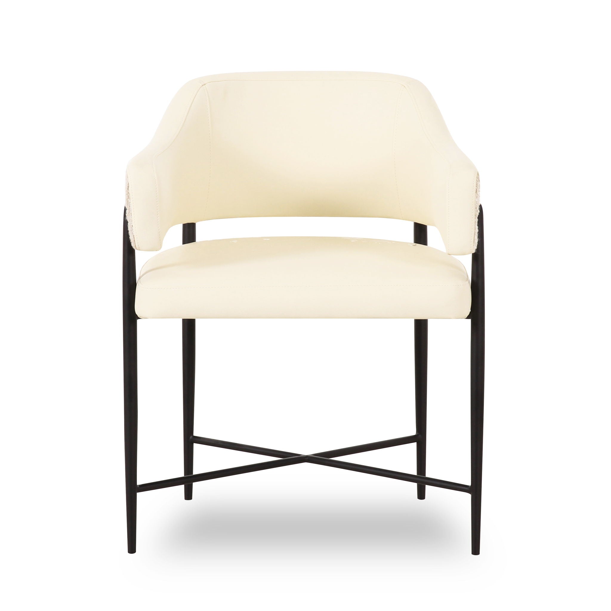 Sezanne - Vegan Leather 2-Tone Dining Chair - Urban Living Furniture (Los Angeles, CA)