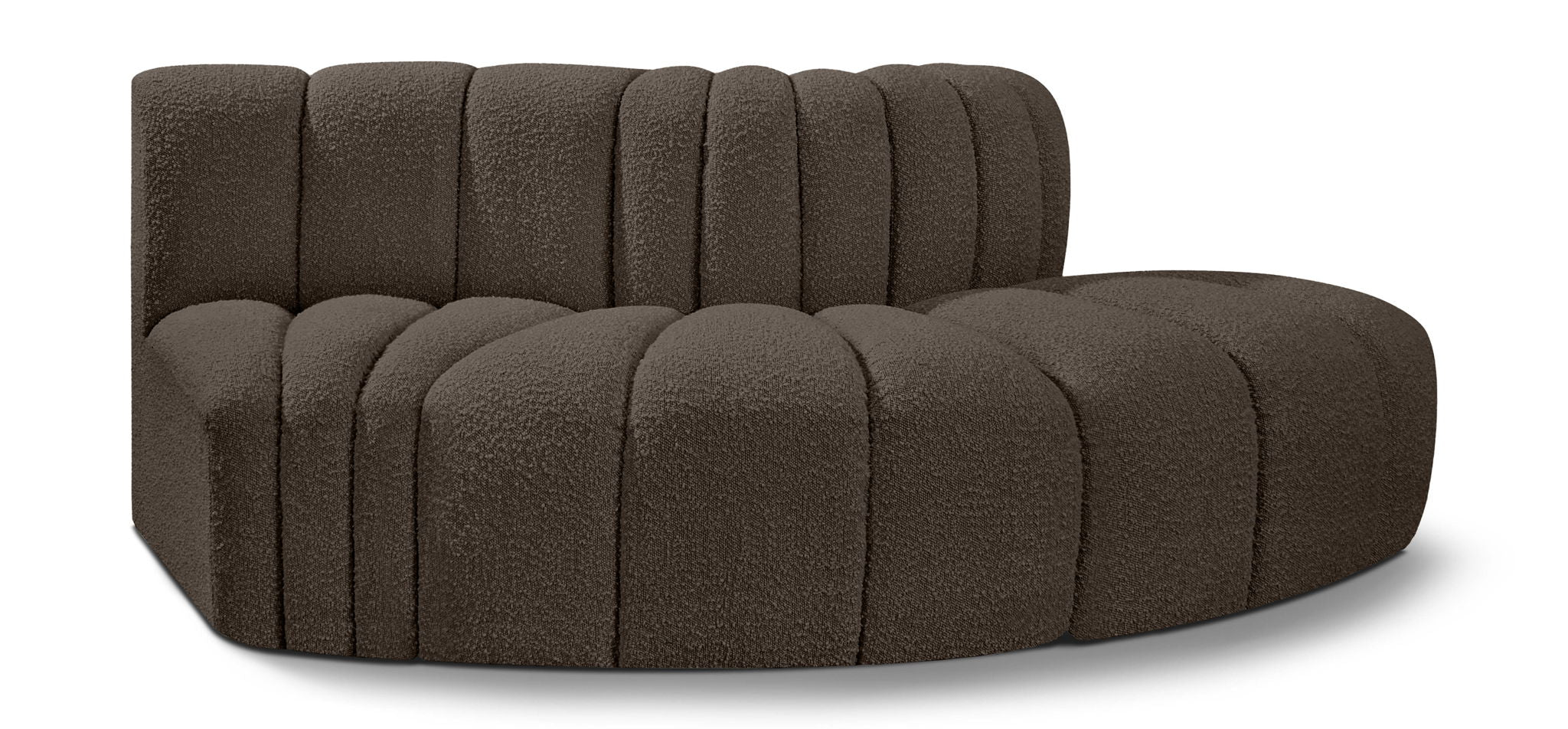 Arc - Boucle Fabric 3 Piece Modular Sofa - Urban Living Furniture (Los Angeles, CA)
