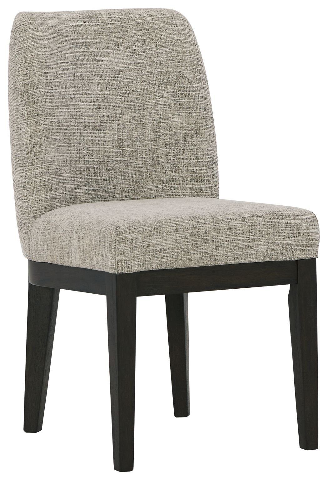 Burkhaus - Beige / Dark Brown - Dining UPH Side Chair (Set of 2) - Urban Living Furniture (Los Angeles, CA)