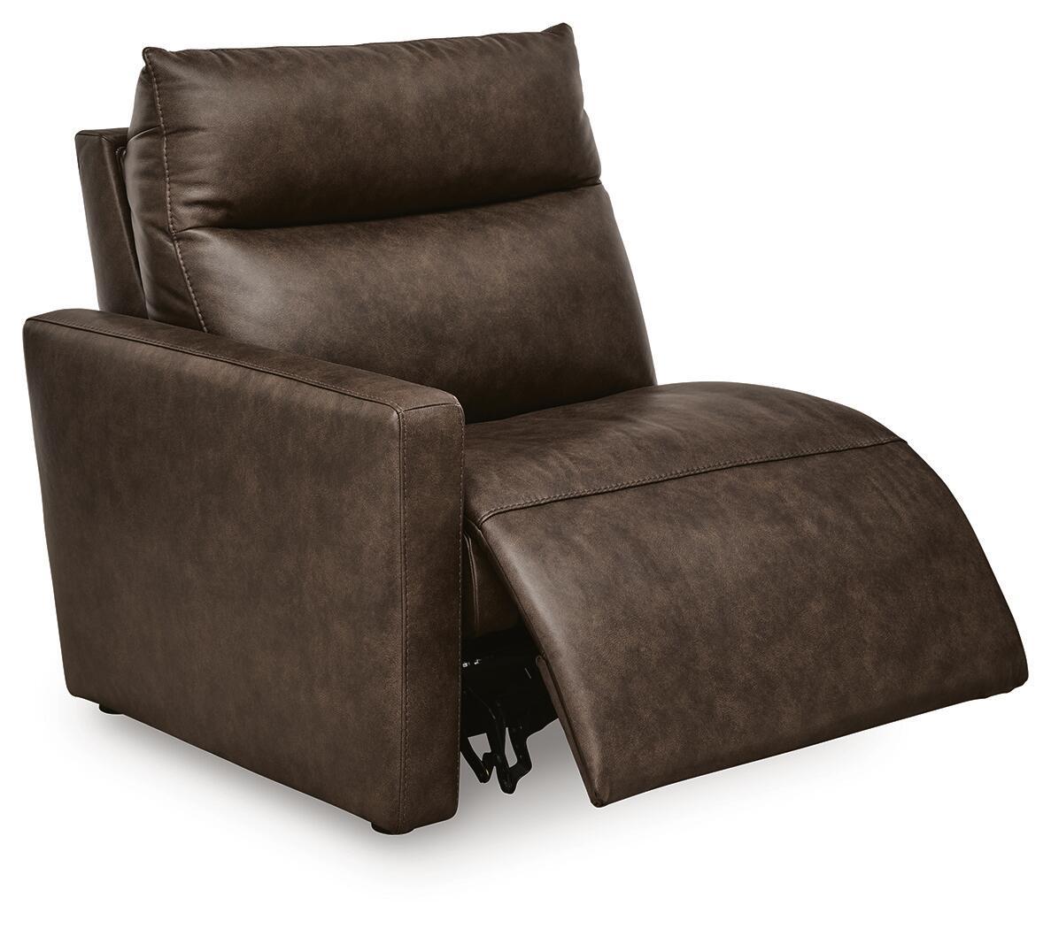 ModZ - LAF Zero Wall Power Recliner - Chocolate - Urban Living Furniture (Los Angeles, CA)